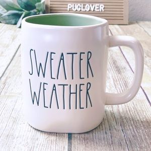 RAE DUNN mug { SWEATER WEATHER }